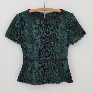 Reina Diaz  fitted blouse